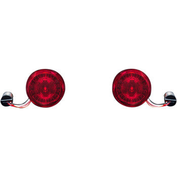2020-1573 PB-RR-1157ProBEAM® Red LED Turn Signals with Red Lenses Rear Turn Signal Insert - 1157 Bases - Red