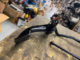 OEM Forward Controls Harley Dyna Wide Glide Black mounts pedal FXD Street bob