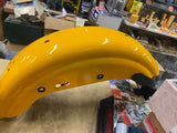 Yellow Chrome Paint set Harley Sportster 883 1200 2001 GAs TAnk fenders OEM nice
