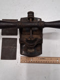 Vintage Stanley No 12 Cabinet Scraper Plane with Two Blades Wood Bottom USA