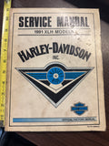 1991 Harley XLH Models Official Factory Service Manual