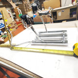 Luggage Rack W pass Grab Rails Harley Heritage Softail Fatboy OEM FLST FLH Shove