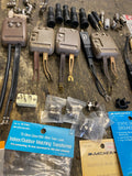 Mixed Electronic Parts Lot Coaxial TV Antenna Connectors VHF UHF Adapters Splitt