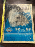 official Harley factory service manual for 93^94 XLH
