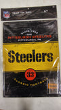 Pittsburgh Steelers NFL 16"x12" Tin Sign & Magnet Set Vintage Retro Look 2015