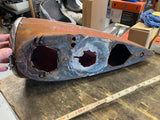 Custom Air Cleaner Rat Hot Rod Stretched Vtg Headlight Auto truck Modified T buc