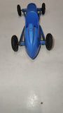 1960s Processed Plastic Co Blue Indy Race Car Toy No 7 Aurora ILL USA