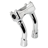 Biltwell Murdock Pullback Risers 6" Chrome Harley Dyna Sportster Softail FXR