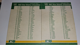 1986 & 1987 Fleer Baseball Star Stickers BOTH 100% COMPLETE SETS 1-132 Checklist