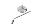 Chrome 4" Round Mirror with Stud Stems Panhead Shovelhead 91877-66 vt 34-0313