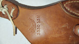 Vintage Hunter Leather Shoulder Holster Rig 3330 53M Right Hand Brown