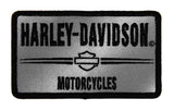 Harley-Davidson Reflective 3.75" Rectangle Patch Sew-On Emblem OEM 8011802