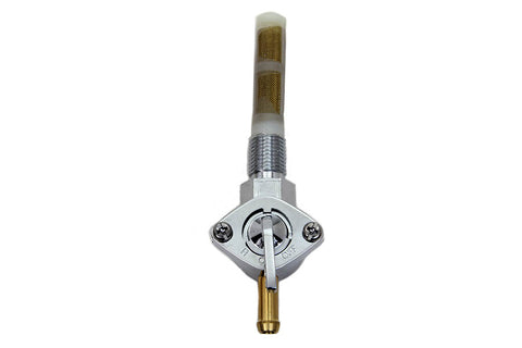 Chrome Petcock with Straight Outlet VT No 35-0397