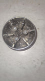 1967-1968 Chevy Center Cap Wire Wheel 14100079 & Horn Button Cap Lot