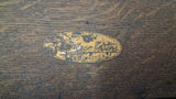 Vintage H Gerstner & Sons Oak Machinist Tool Chest 7 Drawer Box Yale Lock O41