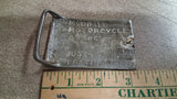 VINTAGE MMA Modified Motorcycle Assoc Belt Buckle No 0030 San Jose Just Leather