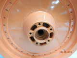 Custom Powdercoated Front Solid Disc Mag Wheel Harley Fatboy 00^ orange 3.00x16"