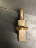 VINTAGE SARGENT BRASS PADLOCK PATINA ANTIQUE LOCKS NO KEY LOVE BRIDGE WEDDING