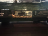 Jim Beam 1969 Chevrolet Camaro SS Porcelain Car Decanter in rare Forest Greeen