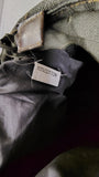 Vintage Military Style Olive Green Canvas Messenger Crossbody Bag
