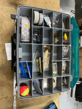 Plano Guide Series Fishing Tackle Box Full Line Lures Weight hooks Fisherman lot