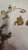 Vintage Jewelry Pin Lot Bulova Watch Mickey Mouse Hard Rock Quaker State Scout