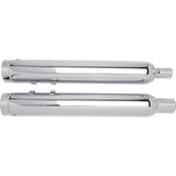 Kerker Stout Slip-On Mufflers 4" Harley Touring M8 17^ Street Road UIltra Glide