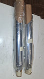 Bassani Chrome 3" Slip-On Mufflers 2007-13 Harley Softail Deluxe 1S27B 1801-0483