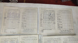 Vtg 1940s-1950s Stark County Ohio School Report Cards Lot Ephemera Louisville