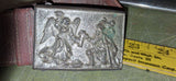 Masonic Knights Templar Sword Belt Buckle Angel Kneeling Knight Solingen Germany