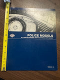 2013 Harley service manual supplement police models