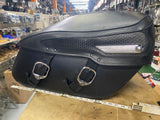 Leather Saddlebags Harley Road King Classic FLHR Touring Glide OEM Street Glide