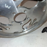 CUSTOM BELT PULLEY AMERICAN IRONHORSE BURNER 70T SLAMMER TEXAS CHOPPER LSC TEJAS