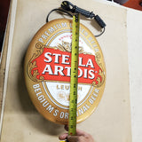 Vtg Stella Artois illuminated oval pub sign Belgiums Light Breweriana Beer Minty