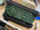 Vintage Taiyo M-4 Sherman Combat Tank battery-operated litho tin toy Japan Box 2
