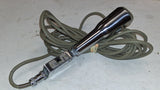Vintage Knight KN 4550 Dynamic Cardioid Microphone Chrome 14ft Cable Untested