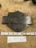 Harley Bar Shield Emblem Badge 8x6 Display Collector Dealer only OEM Large Garag