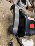 vintage black Automatic Electric AE / AECO side-mount rotary dial wall telephone