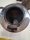 Harley Screamin Eagle Heavy Breather XL 58mm Air Cleaner Kit 29400228A Chrome NO