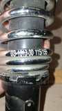 Burly Brand 10.5 Slammer Shocks Harley Touring Chrome Progressive B28-1203 Pair