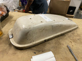 OEM Harley Panhead Shovelhead FLH Glide Vtg Saddlebag Lid White Electra Glide #2