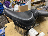 Gilroy Indian Fancy Seat Fringe Chief 2002 Vintage OEM Softail Chopper NIce!