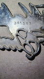 1974-1977 Chevy Malibu Classic Fender Script Emblem OEM GM Part 345383