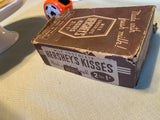 HERSHEY'S KISSES Display Box 1950s Rare Vintage Count 240 Candy Collectible 1 pe