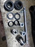 Harley 89-02 FXR FLT Touring Swingarm Bushing Rubber Mount Bearing Kit Rebuild