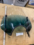Memphis Shades Windshield Blue trim Motorcycle mep501 Quick Detach honda kawasak