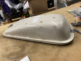 OEM Harley Panhead Shovelhead FLH Glide Vtg Saddlebag Lid White Electra Glide