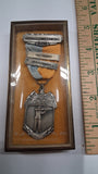 1955 Blackinton 25 Yard Off Hand Shooting Medal Tuscarora Trail M. L. Comp Box