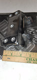 Mid-USA 58326 Hardbody Chrome Left Front Caliper Conversion Bracket Wide Glide