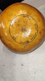Vtg 2000 Robert & Linda Waldron Signed Hand Painted Gourd Art Nativity Diorama
